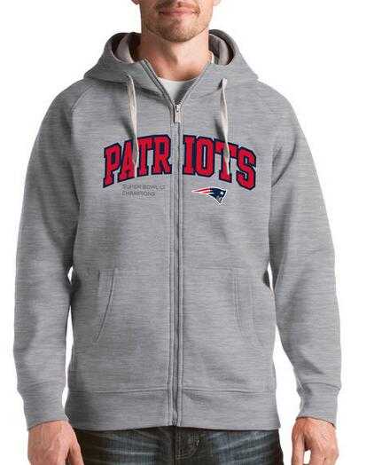 Men's New England Patriots Antigua Super Bowl LI Champions Victory Full Zip Hoodie Heathered Gray FengYun,We sell and wholesale Men's New England Patriots Antigua Super Bowl LI Champions Victory Full Zip Hoodie Heathered Gray FengYun on line form chian!